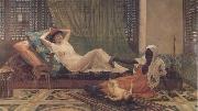 Frederick Goodall A New Light in the Harem (mk32) oil painting picture wholesale